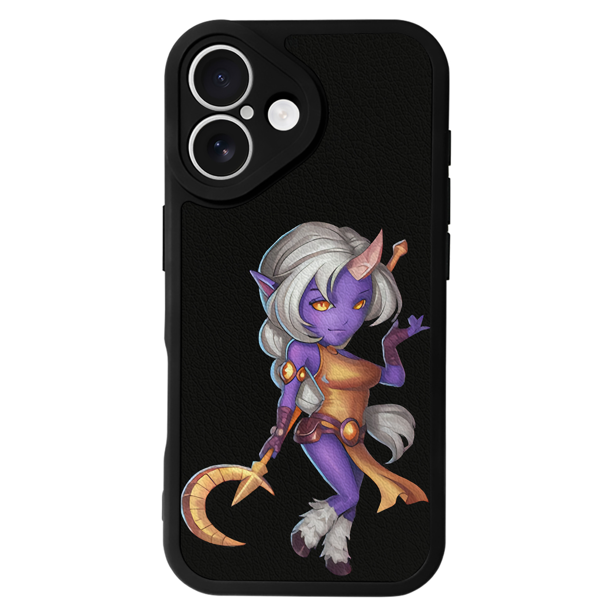 リーグ・オブ・レジェンド League of Legends LOL 【iPhone 16シリーズ対応】シリコンスマホケース（レザー調） 材質：シリコン
